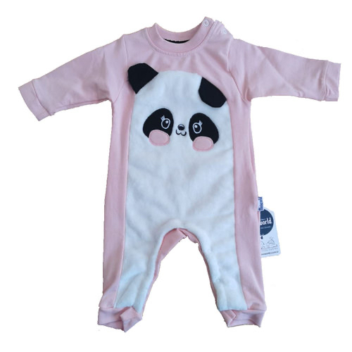 Baby-Set - Strampler mit Panda-Motiv