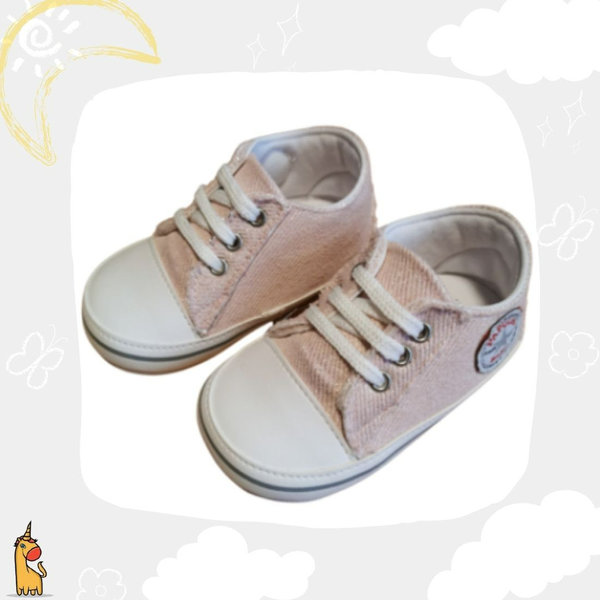 Rosa Papulin Baby Schuhe